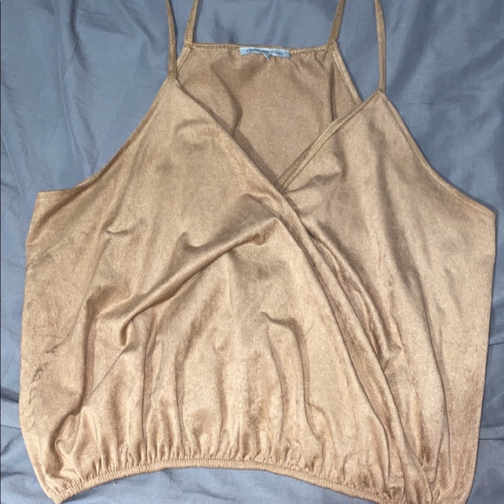 Tan , very soft tank